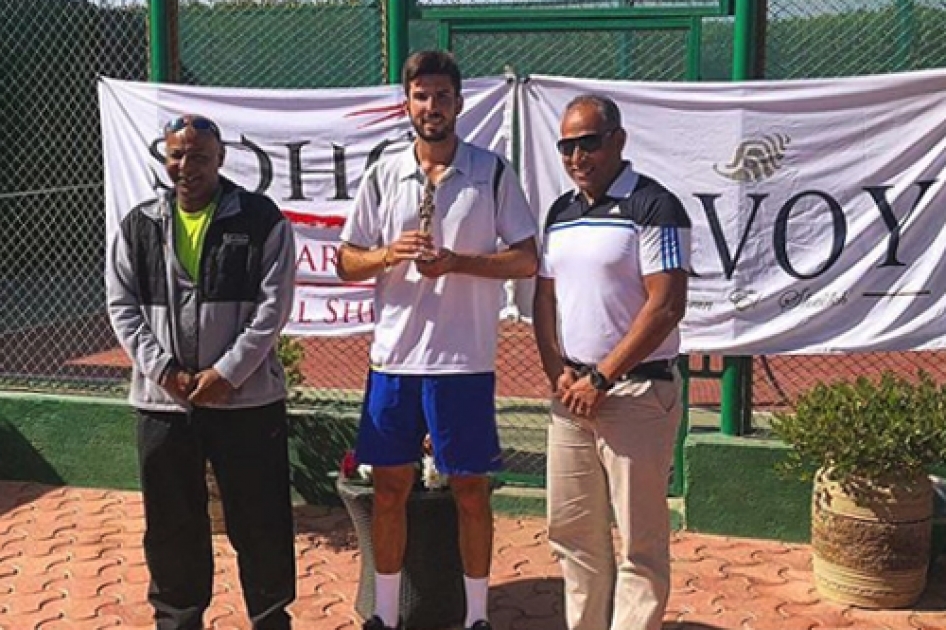 Pablo Vivero, finalista en el primer internacional del año en Sharm El Sheikh Pablo Vivero, finalista en el primer internacional del año en Sharm El Sheikh