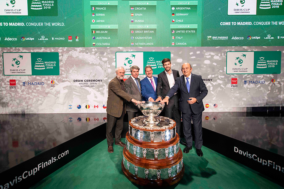 España competirá en el Grupo B en las Davis Cup Madrid Finals España competirá en el Grupo B en las Davis Cup Madrid Finals