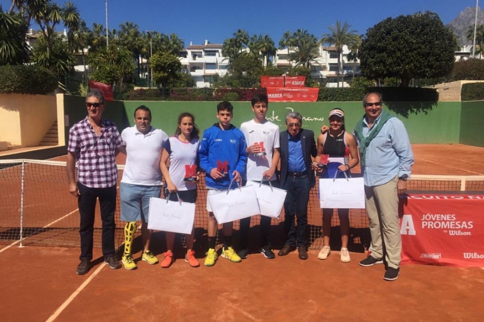 El torneo “Marca Jóvenes Promesas” de Marbella corona a Martín García-Ripoll y Mª Dolores López Martínez El torneo “Marca Jóvenes Promesas” de Marbella corona a Martín García-Ripoll y Mª Dolores López Martínez