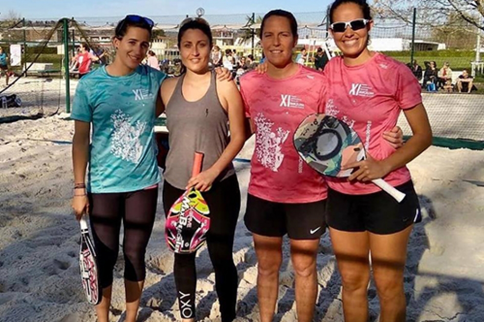 Triunfos de Gerard Rodríguez, Alba Gamell y Carolina Miranda en el internacional de tenis playa de Le Passage Triunfos de Gerard Rodríguez, Alba Gamell y Carolina Miranda en el internacional de tenis playa de Le Passage