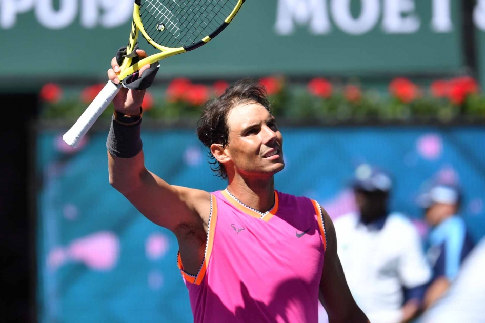 Nadal se retira en las semifinales de Indian Wells antes del duelo con Federer