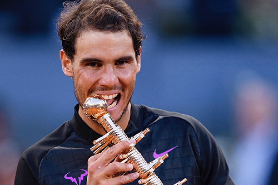 Nadal, Federer, Djokovic y Zverev lideran un cartel del lujo en el Mutua Madrid Open Nadal, Federer, Djokovic y Zverev lideran un cartel del lujo en el Mutua Madrid Open