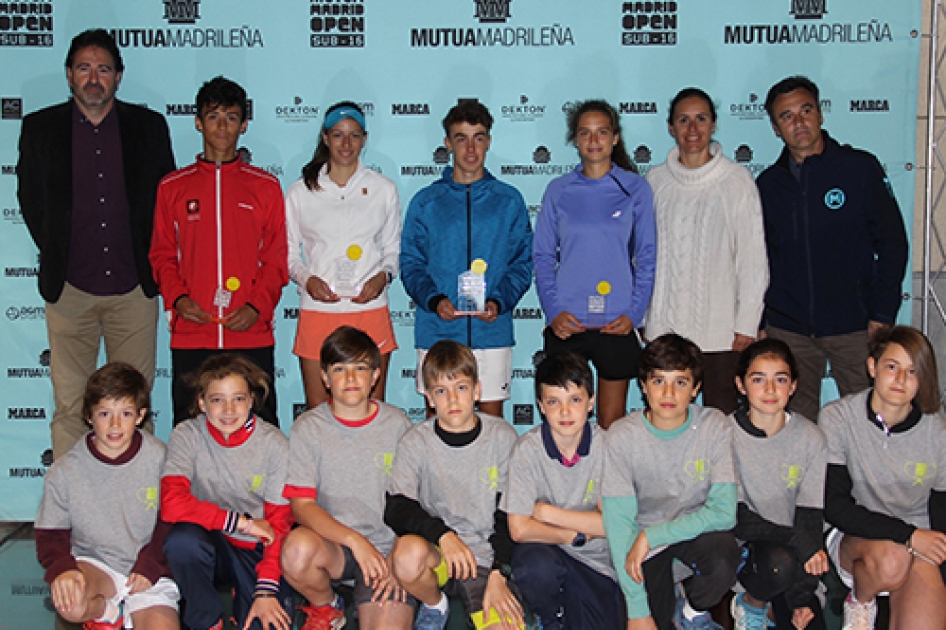 Daniel Matheu y Lucía Llinares se llevan el último “Mutua Madrid Sub’16” previa a la Fase Final Daniel Matheu y Lucía Llinares se llevan el último “Mutua Madrid Sub’16” previa a la Fase Final
