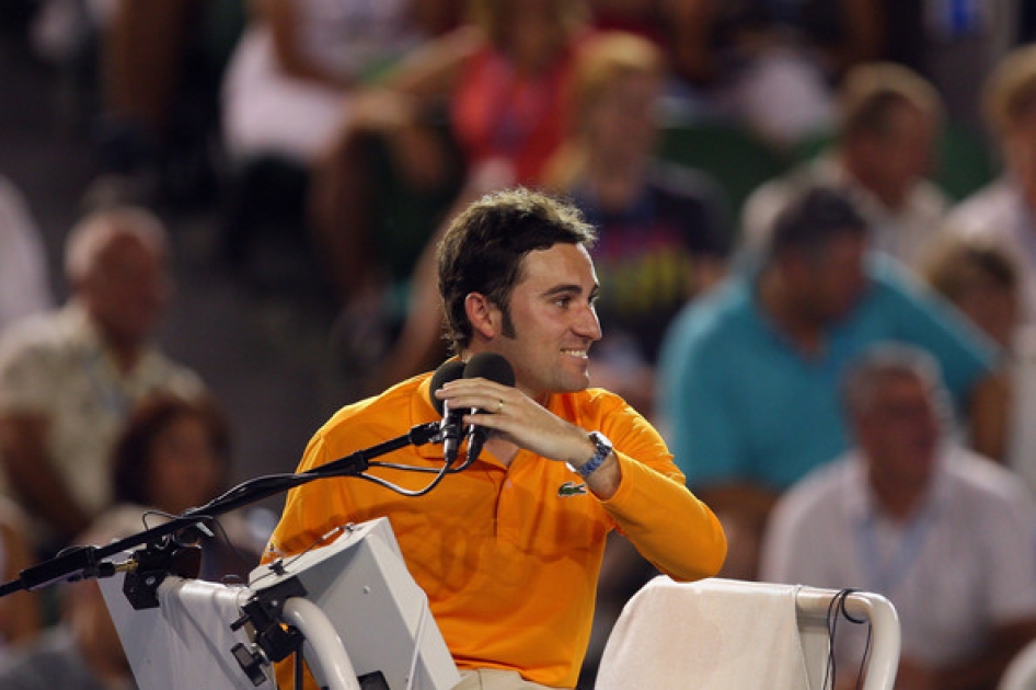 Enric Molina arbitrará la final masculina del Open de Australia