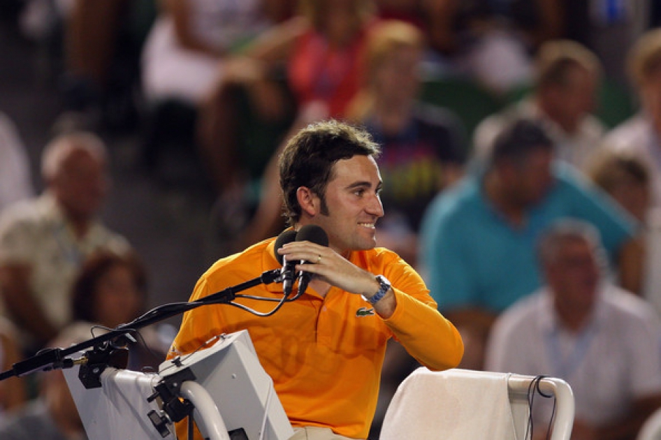 Enric Molina arbitrar la final masculina del Open de Australia