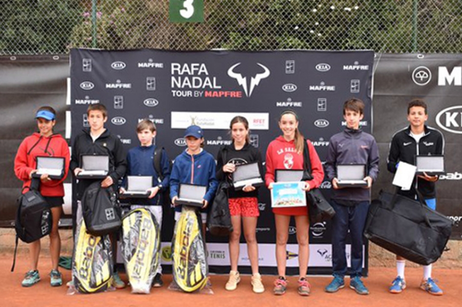 Daniel Phillips, Raquel Caballero, Sergio Planella y Alexia Gonzlez-Galio, se llevan el segundo Rafa Nadal Tour by MAPFRE de Barcelona