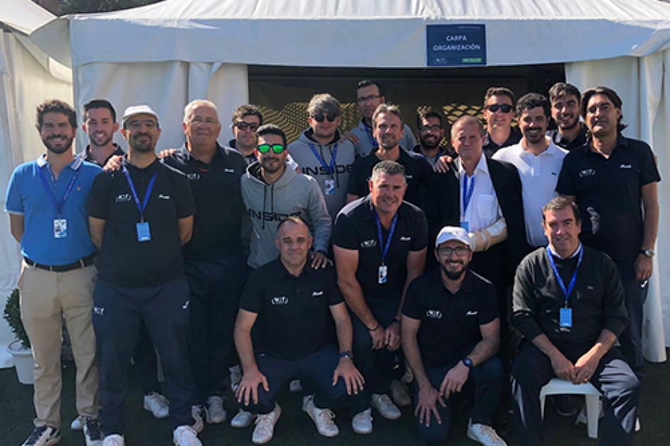 Equipo arbitral del ATP Challenger de Murcia