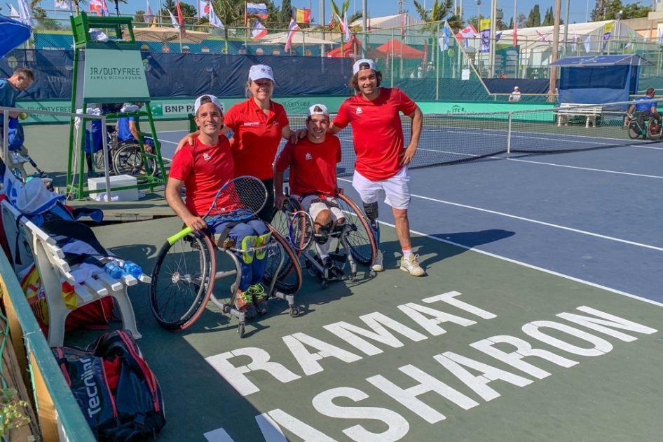 La selección española MAPFRE de tenis en silla iguala su mejor actuación en la Copa del Mundo con un 7º puesto La selección española MAPFRE de tenis en silla iguala su mejor actuación en la Copa del Mundo con un 7º puesto