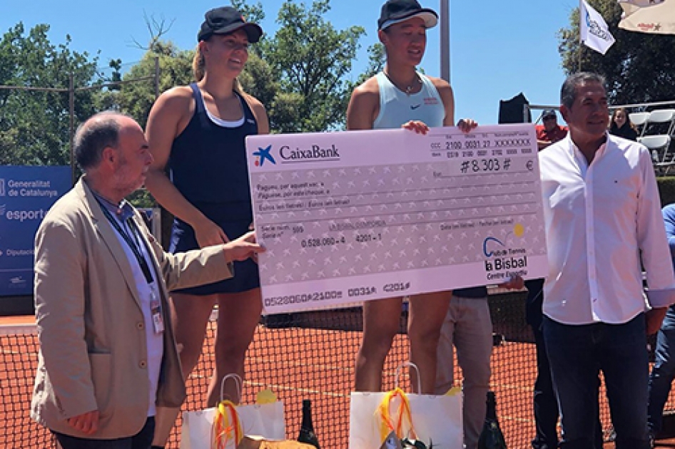 La final aplazada del ITF de 60 mil dólares de La Bisbal da el triunfo a la joven china Xiyu Wang La final aplazada del ITF de 60 mil dólares de La Bisbal da el triunfo a la joven china Xiyu Wang