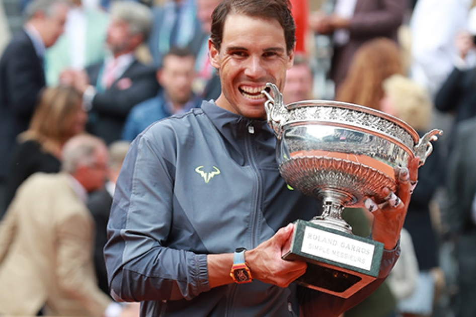 Histrico 12 ttulo de Rafael Nadal en Roland Garros