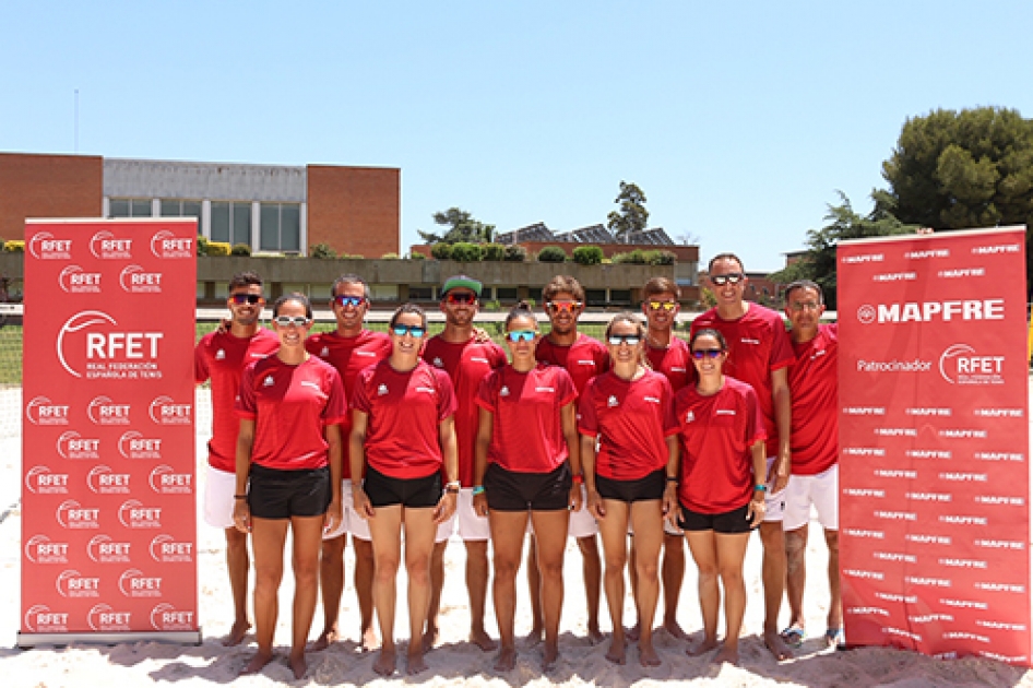 La Selección Española MAPFRE de Tenis Playa preparara la Copa del Mundo en Barcelona La Selección Española MAPFRE de Tenis Playa preparara la Copa del Mundo en Barcelona
