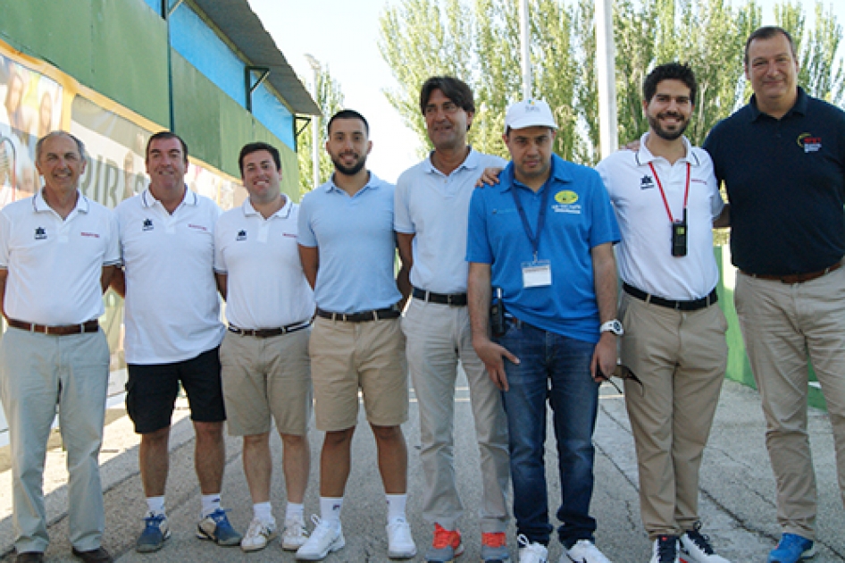 Equipo arbitral en el ITF World Tennis Tour de Martos Equipo arbitral en el ITF World Tennis Tour de Martos