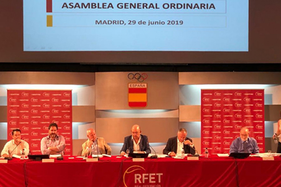 La Asamblea General Ordinaria de la RFET aprueba por unanimidad el orden del da