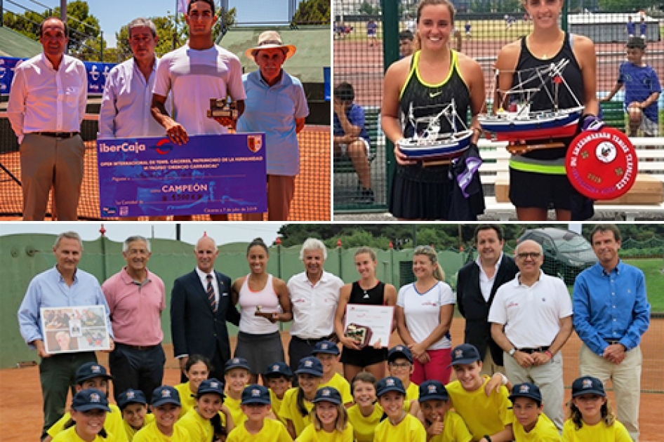 Las “IBP Tennis Series - Circuito Nacional de Tenis RFET” visitan Santurce, Santander y Cáceres Las “IBP Tennis Series - Circuito Nacional de Tenis RFET” visitan Santurce, Santander y Cáceres