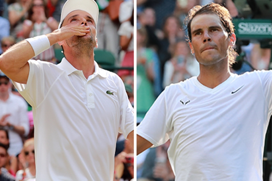 Nadal y Bautista se despiden en unas histricas semifinales en Wimbledon