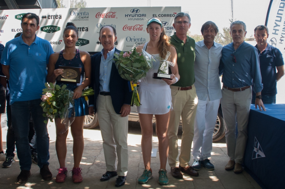 El torneo ITF femenino de Getxo concluye con el triunfo de la griega Despina Papamichail El torneo ITF femenino de Getxo concluye con el triunfo de la griega Despina Papamichail