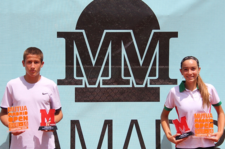 Raquel Caballero y Miguel Avendaño se llevan la segunda prueba del “Mutua Madrid Open Sub’16” en el Club de Campo Raquel Caballero y Miguel Avendaño se llevan la segunda prueba del “Mutua Madrid Open Sub’16” en el Club de Campo