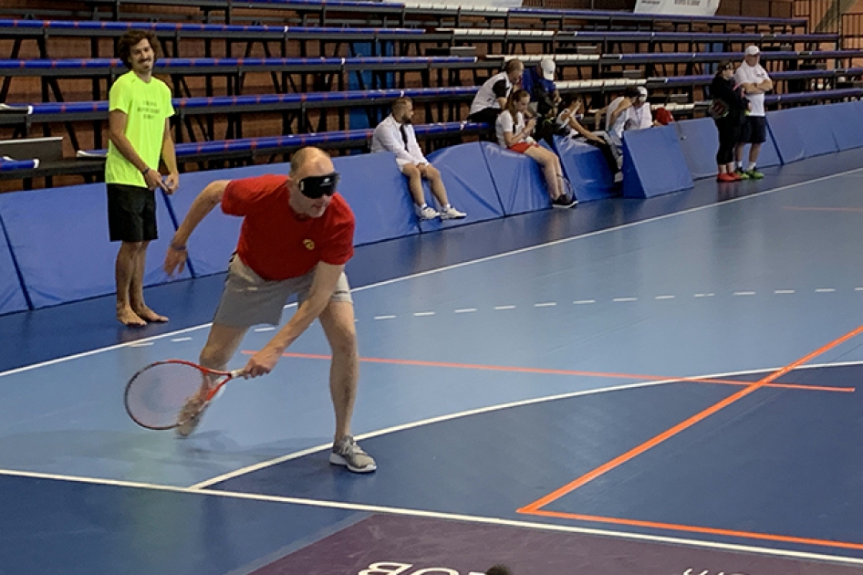 La RFET visita el Torneo Internacional de Blind Tennis celebrado en Benidorm