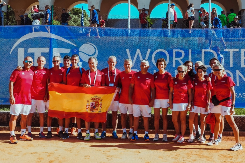 Las selecciones espaolas MAPFRE jugarn 3 de las 6 finales del Mundial Seniors de Portugal