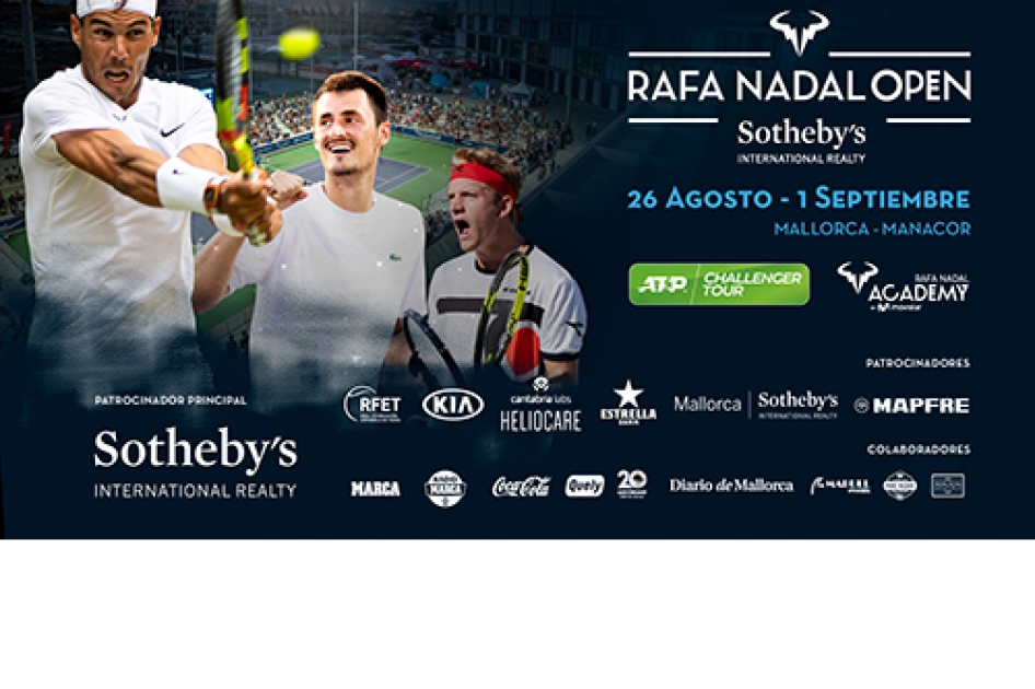 La nueva Armada se pondr a prueba en el Challenger Rafa Nadal Open by Sothebys International Realty