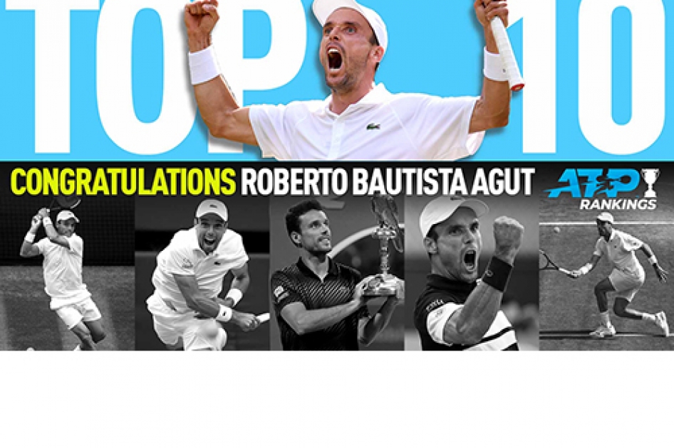 Roberto Bautista ya figura en el selecto grupo del Top-10 mundial Roberto Bautista ya figura en el selecto grupo del Top-10 mundial