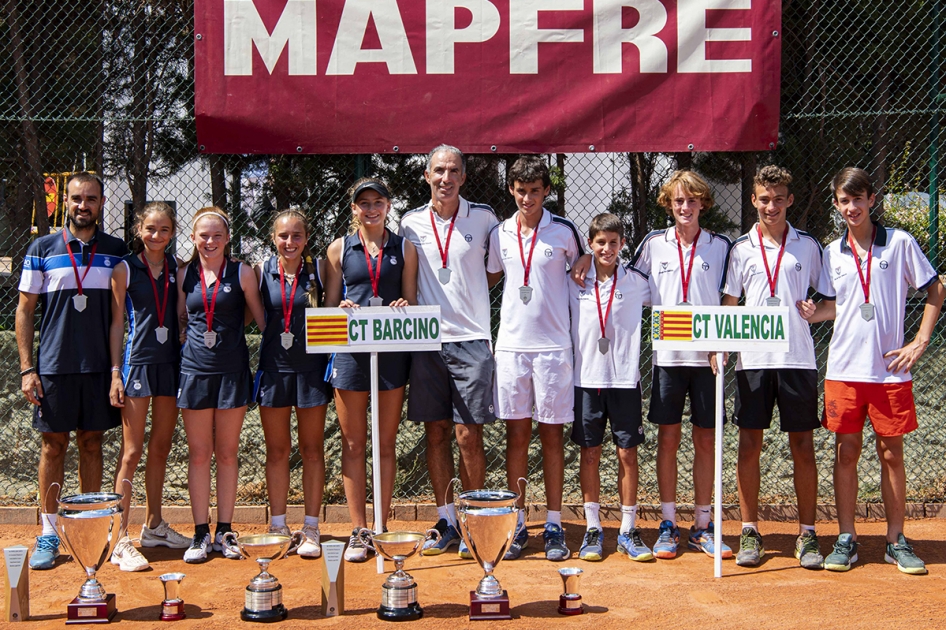 CT Valencia y CT Barcino se reparten los ttulos del Campeonato de Espaa MAPFRE por Equipos Infantiles 