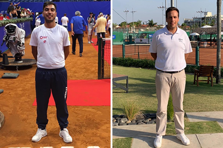 El programa de intercambios del CEAT lleva a Gonzalo Sáez a arbitrar en Letonia y Karim Guerfi en Bolivia El programa de intercambios del CEAT lleva a Gonzalo Sáez a arbitrar en Letonia y Karim Guerfi en Bolivia