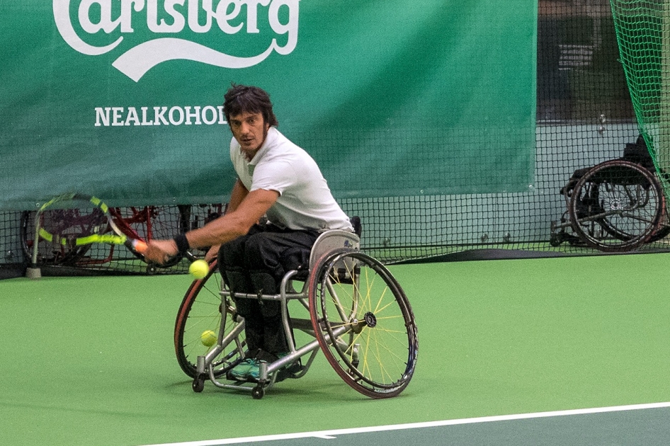 Final de Quico Tour en el torneo de tenis silla de Vilnius en Lituania