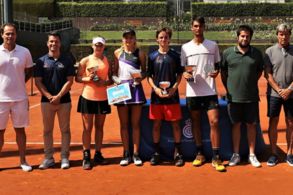 Final de Max Alcal en el primer torneo internacional jnior de Barcelona