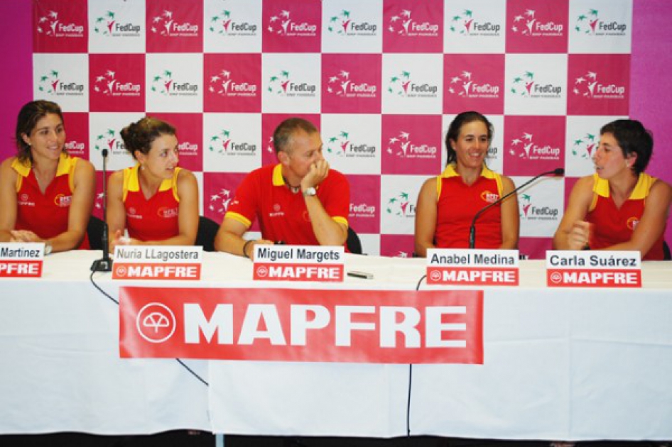 Espaa parte como cabeza de serie en el sorteo del play-off de Fed Cup