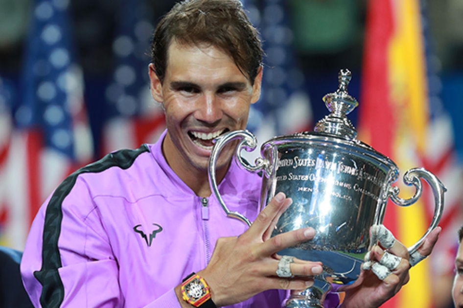 Nadal conquista su 4º título del US Open y 19º del Grand Slam en una épica final ante Medvedev Nadal conquista su 4º título del US Open y 19º del Grand Slam en una épica final ante Medvedev