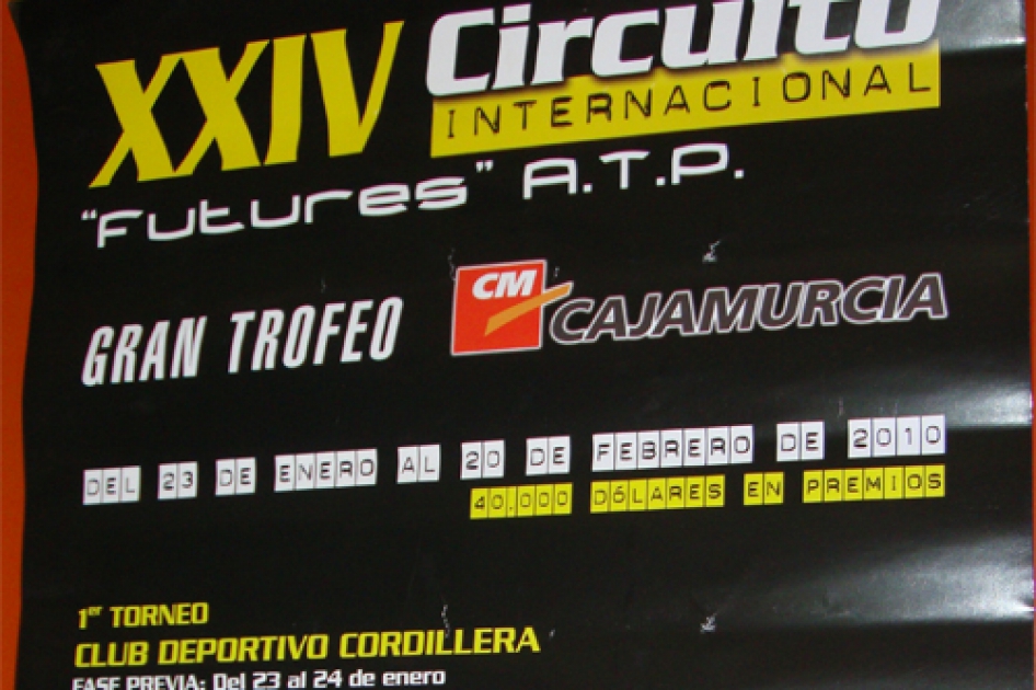 En marcha el cuadro final del tercer ITF Futures del año en Murcia En marcha el cuadro final del tercer ITF Futures del año en Murcia