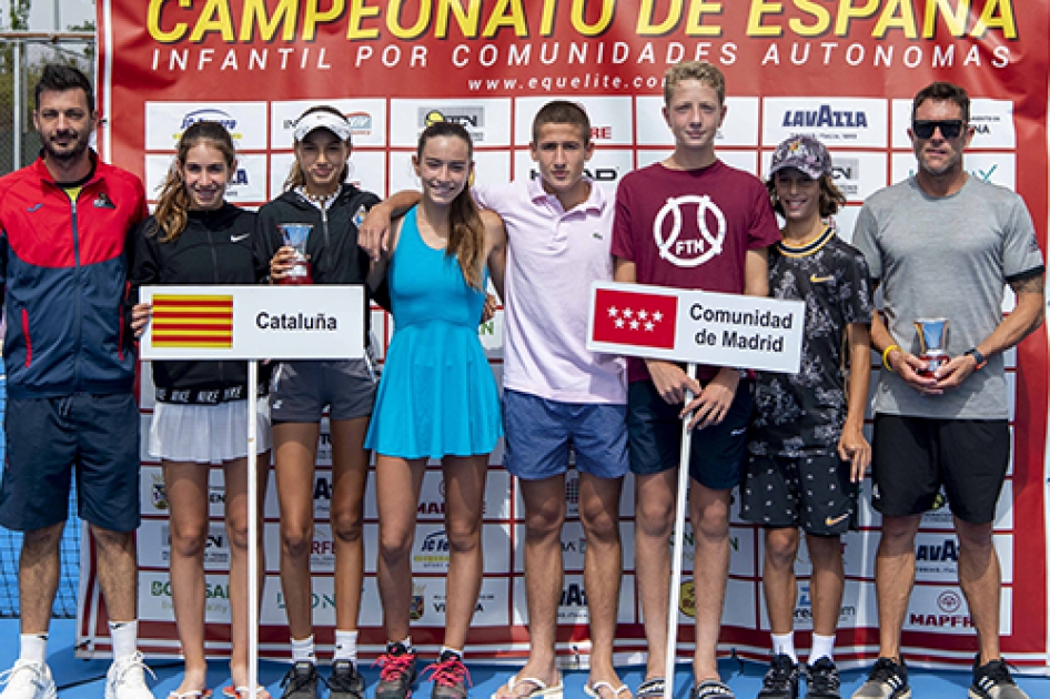Madrid y Catalua se reparten los ttulos del Campeonato de Espaa MAPFRE Infantil por CCAA