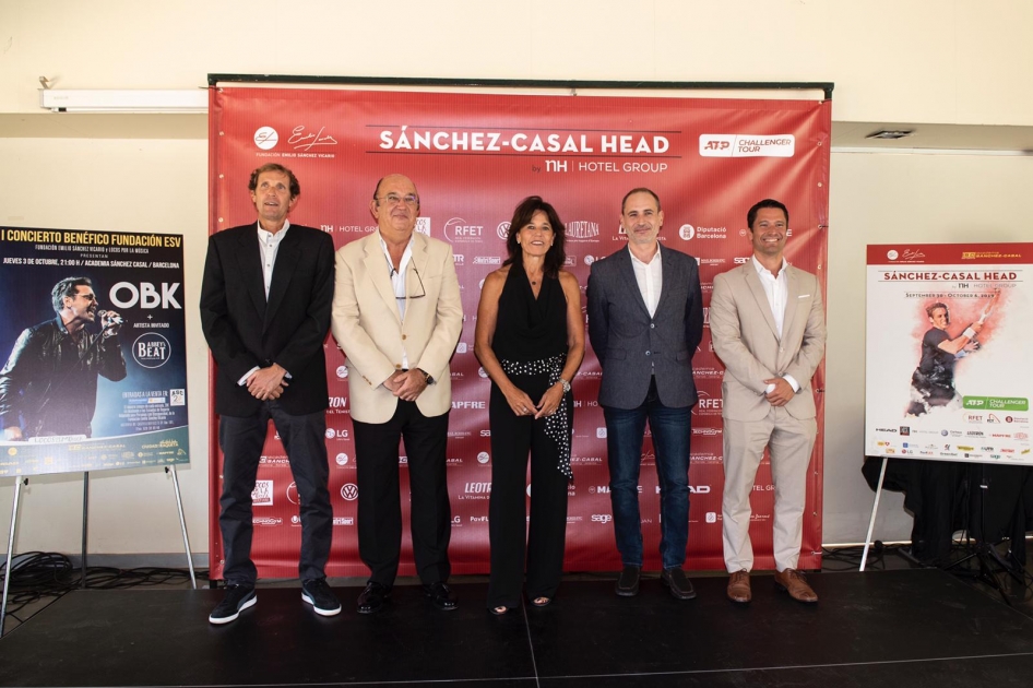 Presentada la 2ª edición del ATP Challenger “Sánchez-Casal Head by NH Hotel Group” Presentada la 2ª edición del ATP Challenger “Sánchez-Casal Head by NH Hotel Group”
