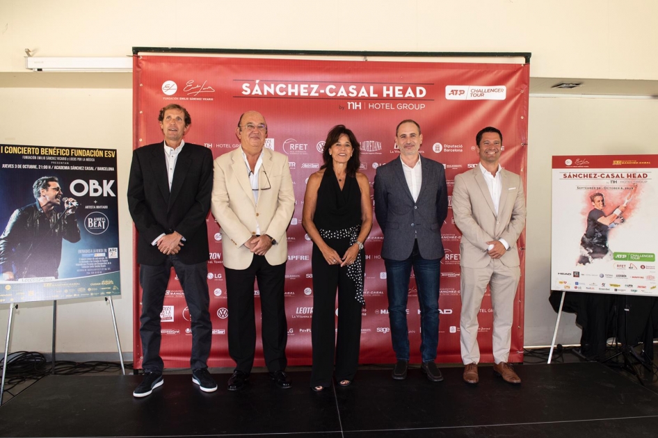 Presentada la 2 edicin del ATP Challenger Snchez-Casal Head by NH Hotel Group 