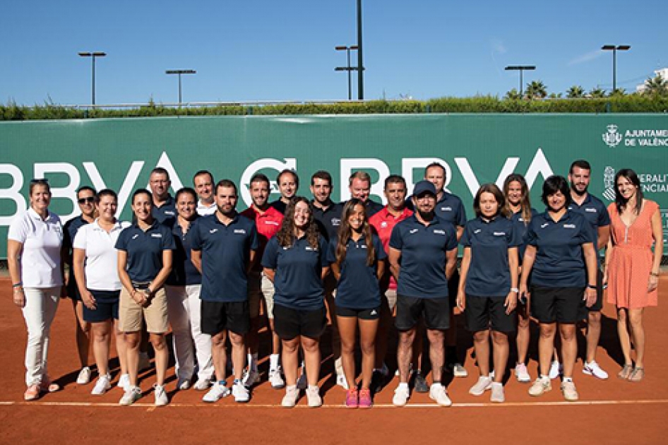 Equipo arbitral del “BBVA Open Ciudad de Valencia” de 60 mil dólares Equipo arbitral del “BBVA Open Ciudad de Valencia” de 60 mil dólares