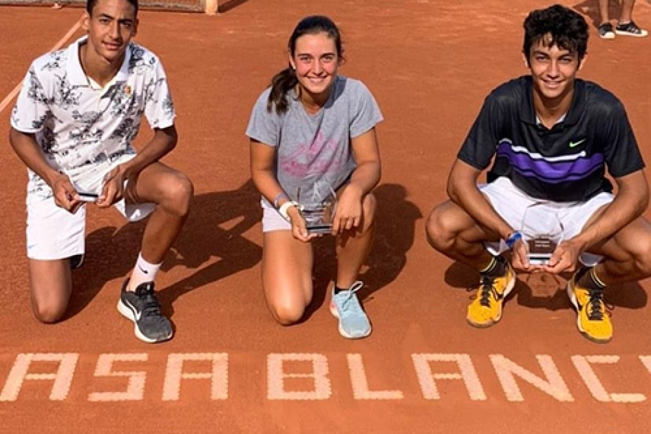 Daniel Rincn y Leyre Romero firman un doblete espaol en el 4 jnior de Casablanca