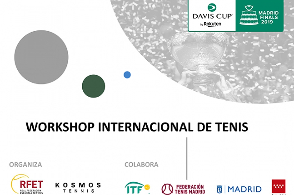 Jornadas Internacionales Davis Cup by Rakuten Finals para tcnicos de tenis en Madrid el jueves 21 de noviembre