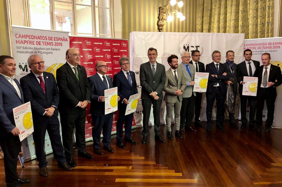 Presentado en Murcia el Campeonato de España MAPFRE Absoluto por Equipos Masculinos Presentado en Murcia el Campeonato de España MAPFRE Absoluto por Equipos Masculinos