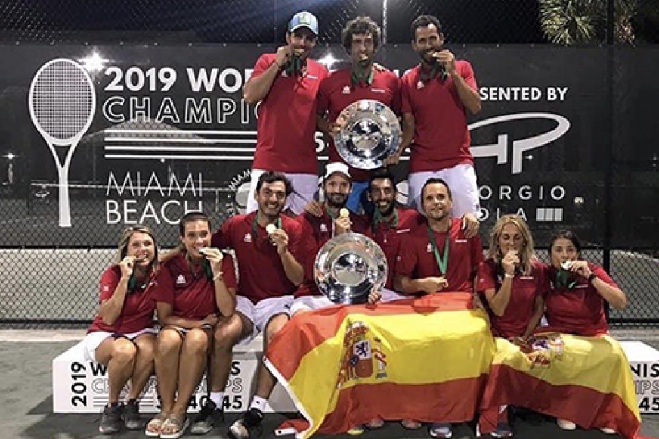 Las selecciones españolas MAPFRE suman 2 oros, 1 plata y 1 bronce en el Mundial de veteranos en Miami Las selecciones españolas MAPFRE suman 2 oros, 1 plata y 1 bronce en el Mundial de veteranos en Miami