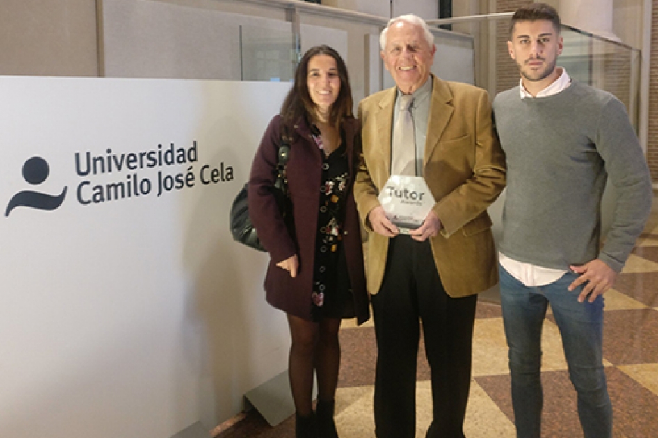 La RFET recibe el premio “Tutor” de la Universidad Camilo José Cela por su trayectoria La RFET recibe el premio “Tutor” de la Universidad Camilo José Cela por su trayectoria