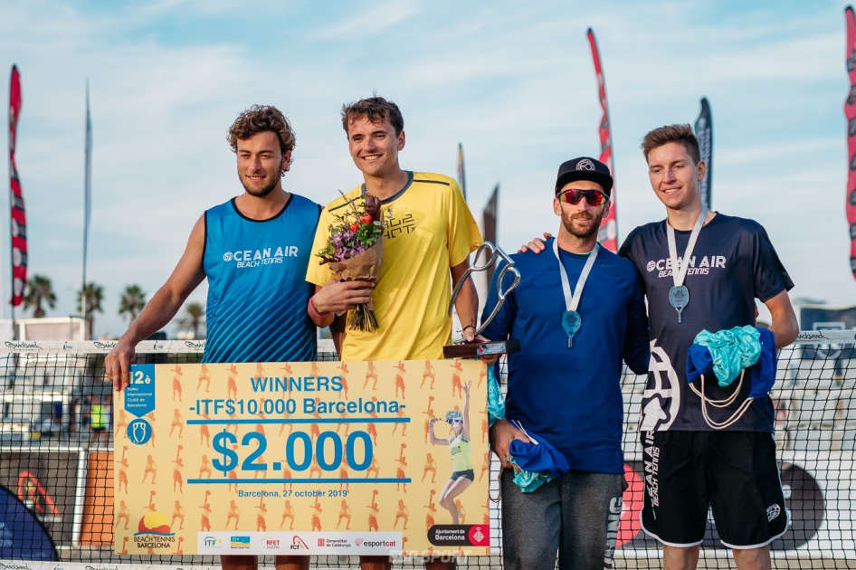 Final de Gerard Rodríguez en el internacional de tenis playa de 10 mil dólares de Barcelona Final de Gerard Rodríguez en el internacional de tenis playa de 10 mil dólares de Barcelona