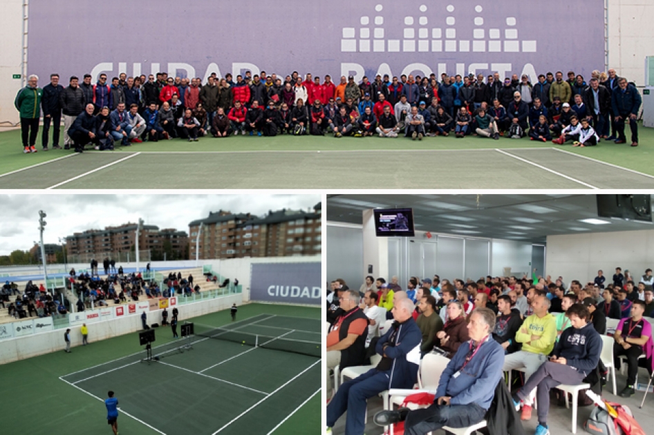 Éxito de participación en el primer Simposium Internacional de Tenis RFET – RPT en Ciudad de la Raqueta de Madrid Éxito de participación en el primer Simposium Internacional de Tenis RFET – RPT en Ciudad de la Raqueta de Madrid