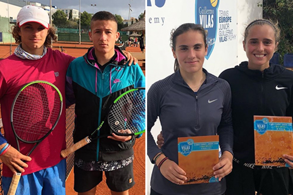 Triunfos de Sara Dols y Miguel Avendao en el ltimo internacional cadete en Palmanova