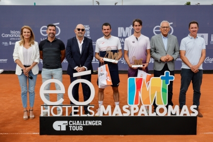 Pedro Martnez Portero suma su segundo ATP Challenger del ao en Maspalomas