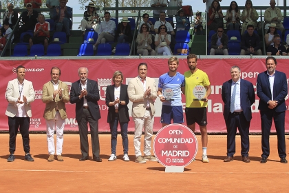 El ATP Challenger de Madrid acaba en manos del italiano Stefano Napolitano
