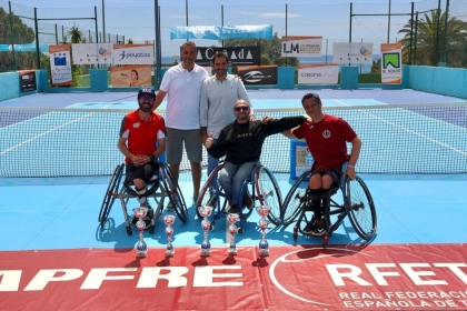 La Liga MAPFRE de Tenis en Silla 2025 arranca con triunfo de lvaro Illobre en Marbella