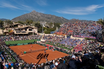 Preventa en exclusiva para federados/as de las entradas de Copa Davis en Marbella