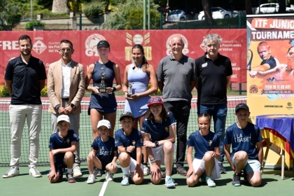 Final de Celia Ansn en el internacional jnior de Les Franqueses del Valls