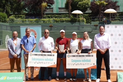 La suiza Alina Granwehr se lleva la victoria en el internacional femenino del Club de Tenis Chamartín